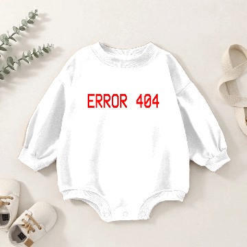 Discover Error 404 Costume Not Found Baby Romper Sweatshirts