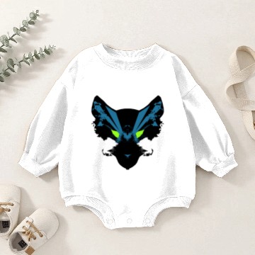 Discover Galaxy Wolf Pack Baby Romper Sweatshirts