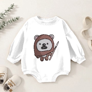 Discover Cute Ewok Baby Romper Sweatshirts