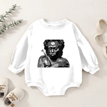 Discover Miles Davis Baby Romper Sweatshirts