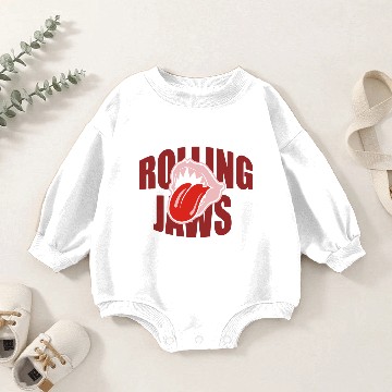 Discover rolling jaws Baby Romper Sweatshirts