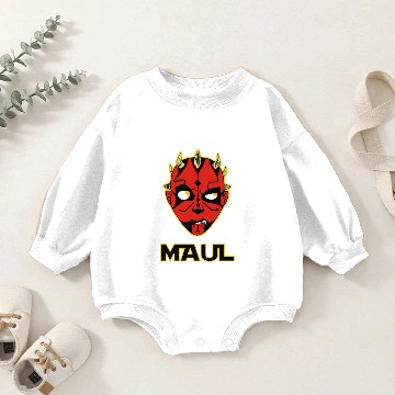 Discover darth maul comic Baby Romper Sweatshirts