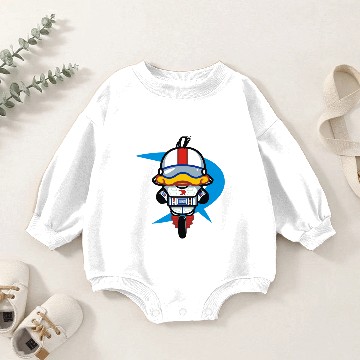 Discover Hello Gizmo wall Baby Romper Sweatshirts