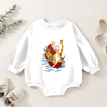 Discover donkey mule esel15 Baby Romper Sweatshirts