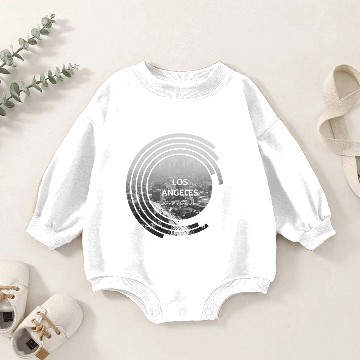 Discover Los Angeles - Spectrum Baby Romper Sweatshirts