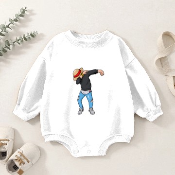 Discover Luffy Straw Hat Baby Romper Sweatshirts