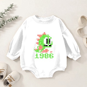 Discover Bubble Bobble 1986 Baby Romper Sweatshirts