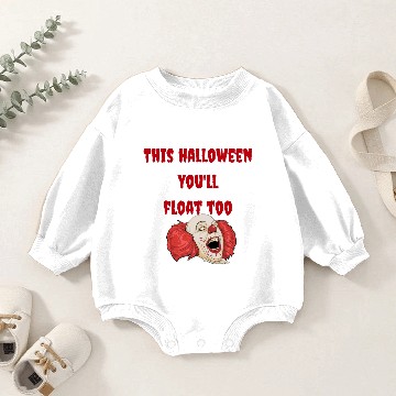 Discover Pennywise Halloween Baby Romper Sweatshirts