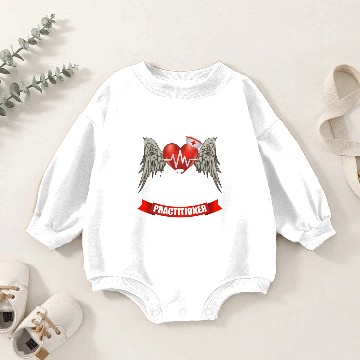 Discover Future Nurse Practitioner Baby Romper Sweatshirts