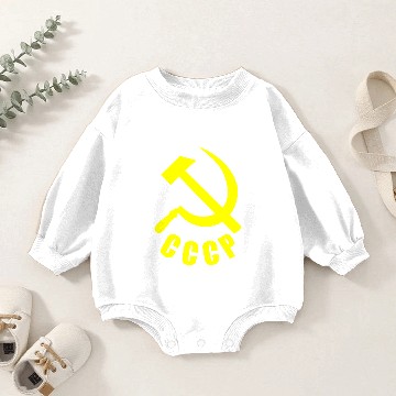 Discover Soviet CCCP Hammer and sickle Baby Romper Sweatshirts