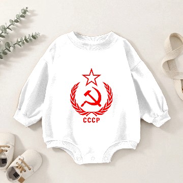 Discover Soviet - CCCP Baby Romper Sweatshirts