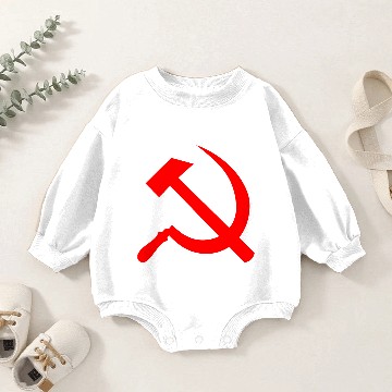 Discover Hammer and sickle Baby Romper Sweatshirts