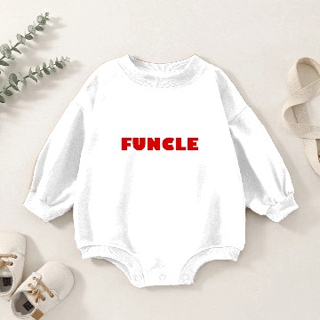 Discover Funcle funny unlce Baby Romper Sweatshirts