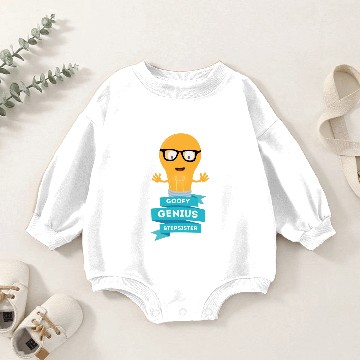 Discover goofy Genius stepsister Baby Romper Sweatshirts
