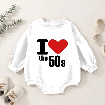Discover Love - 50's Baby Romper Sweatshirts