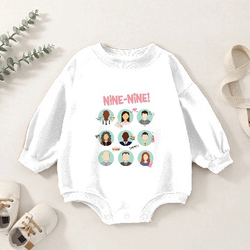 Discover Brooklyn Nine Nine Squad Baby Romper Sweatshirts