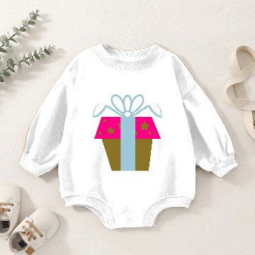 Discover flat gift box set 6 freexmas17mnr Baby Romper Sweatshirts