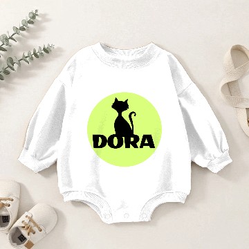Discover Dora first name Baby Romper Sweatshirts