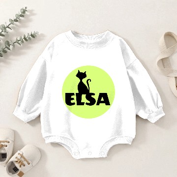 Discover Elsa first name Baby Romper Sweatshirts