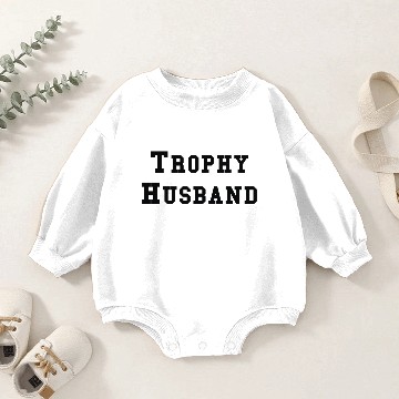 Discover Trophy Husband Baby Romper Sweatshirts