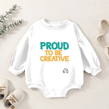 Discover proud to be creative Baby Romper Sweatshirts