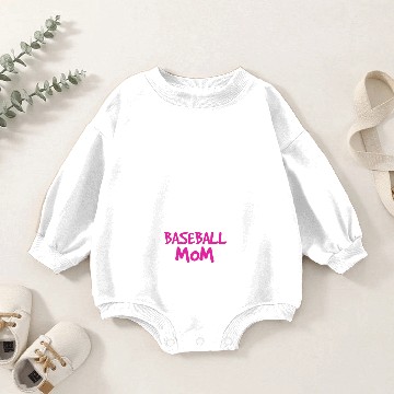 Discover Baseball Mom Baby Romper Sweatshirts