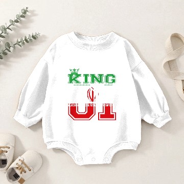 Discover land partner king 01 prince Iran Baby Romper Sweatshirts