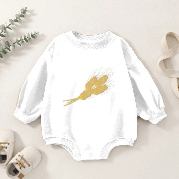 Discover getreide corn cereal wheat weizen veggie gemuese v Baby Romper Sweatshirts