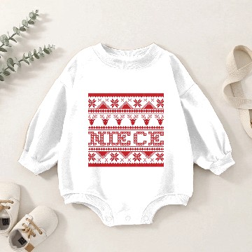 Discover christmas ugly xmas Sweater NIECE Baby Romper Sweatshirts
