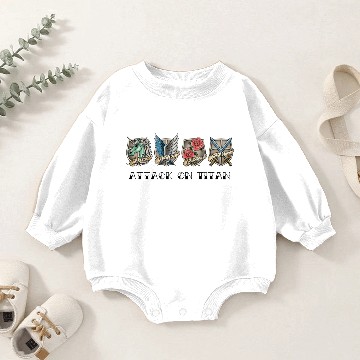 Discover AO Titan Baby Romper Sweatshirts
