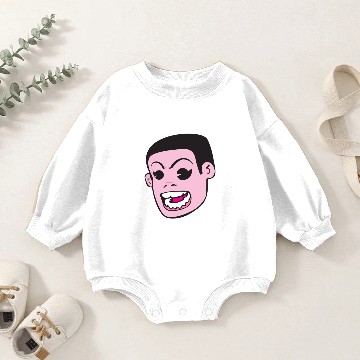 Discover Big Head Scream Baby Romper Sweatshirts