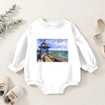 Discover Fort San Juan Puerto Rico Baseball Jerseys Baby Romper Sweatshirts