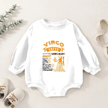 Discover VIRGO FACTS Baby Romper Sweatshirts