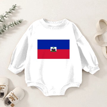 Discover flag haiti Baby Romper Sweatshirts