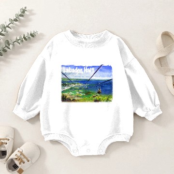 Discover Labadee Haiti 3D Baby Romper Sweatshirts