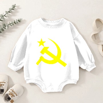 Discover Communist Flag Baby Romper Sweatshirts
