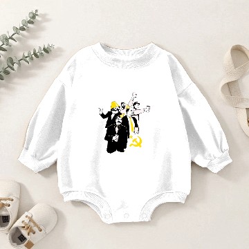 Discover The Communist Party Baby Romper Sweatshirts