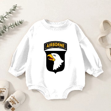 Discover 101st Airborne Division Baby Romper Sweatshirts