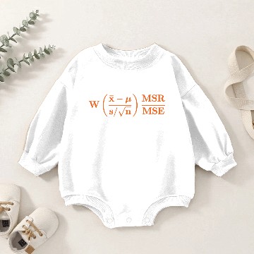 Discover WTF Stats(Orange) Baby Romper Sweatshirts