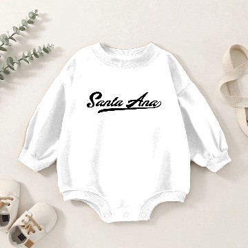 Discover Santa Ana City Baby Romper Sweatshirts