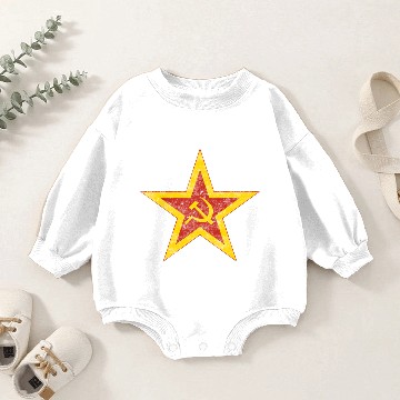 Discover Used Communist Red Star Baby Romper Sweatshirts