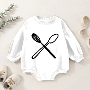 Discover Cooking Baby Romper Sweatshirts