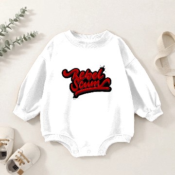 Discover REBEL SCUM Baby Romper Sweatshirts