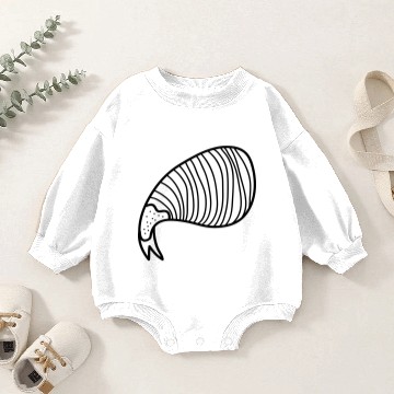 Discover Shrimp Baby Romper Sweatshirts