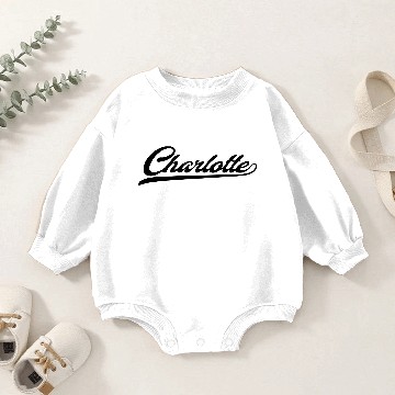 Discover Charlotte City Baby Romper Sweatshirts