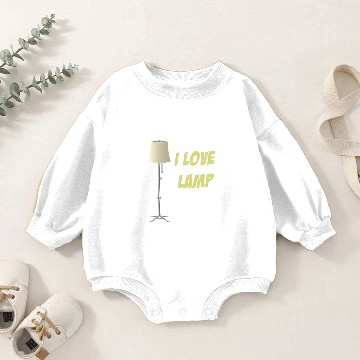 Discover Anchorman Design I Love Lamp Funny Baby Romper Sweatshirts