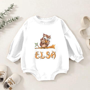 Discover Elsa Owl Baby Romper Sweatshirts