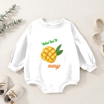 Discover takes two to mango Baby Romper Sweatshirts