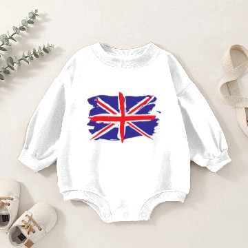 Discover union jack Baby Romper Sweatshirts