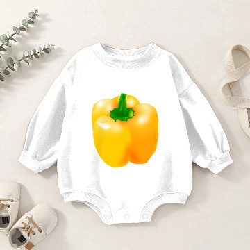 Discover paprika pepper veggie vegetable gemuese1 Baby Romper Sweatshirts